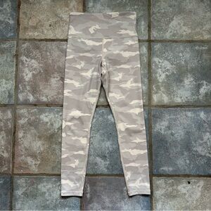 Athleta Grey Camo Elation Leggings size XS